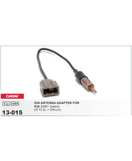 antenne kabel / verloopkabel geschikt voor KIA 2006+ (select models)   GT13 (female)-<gt/>DIN (male) CARAV 13-015