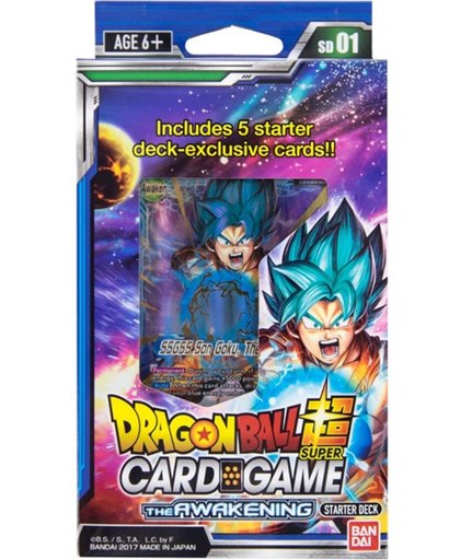 Dragon Ball Super Card Game Starter Deck The Awakening