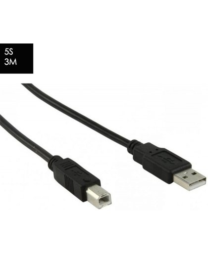 Printer kabel |Printer usb 2.0  Kabel 3 meter 5S |Universeel kabel voor printers