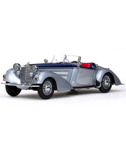 Horch 855 Roadster 1939 1:18 Sun Star 2403 Zilver / Blauw