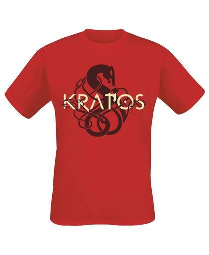 God Of War Kratos - Symbol T-shirt rood