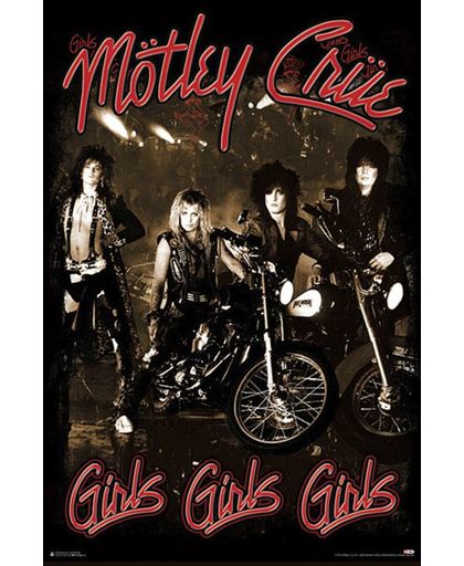 Mötley Crüe Girls, girls, girls Poster st.