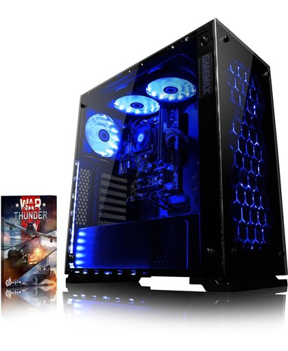 Nebula GS880-42 Game PC - 4.2GHz AMD CPU 8-Core, GTX 1080, Gaming Desktop PC met Levenslang Garantie (FX Acht-Core Processor, Nvidia Geforce GTX1080 8 GB Videokaart, 32 GB RAM, 240  GB SSD, 1 TB HDD, Zonder Windows OS)