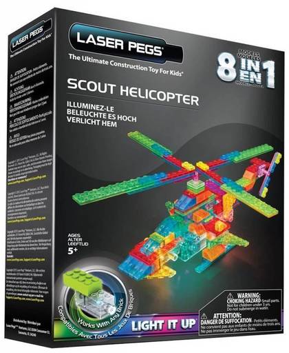 Laser Pegs Scout helikopter 8 in 1