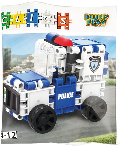 Clics Build & Play - Politiewagen