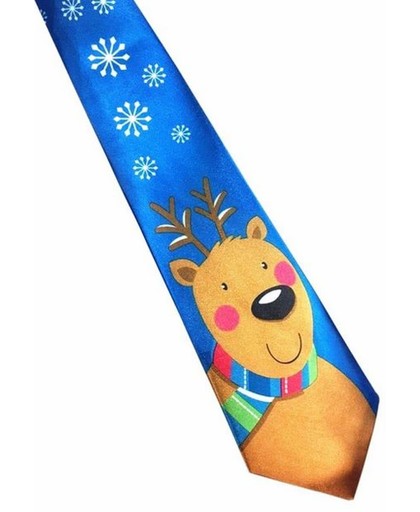 Kerst stropdas – Merry Christmas and a Happy New Tie Nr.16 – Men Christmas Tie