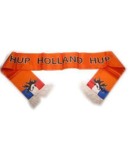 Sjaal polyester satijn Hup Holland Hup