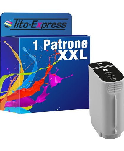 Tito-Express PlatinumSerie PlatinumSerie® 1 Cartridge XXL Black. Compatible voor HP 940 XL , HP OfficeJet Pro 8000,HP OfficeJet Pro 8000 Wireless,HP OfficeJet Pro 8500,HP OfficeJet Pro 8500 Premier,HP OfficeJet Pro 8000 Enterprise,HP OfficeJet Pro 8