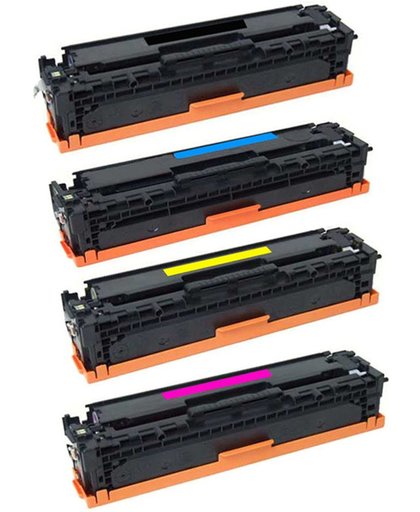 HP Toner Huismerk 410A Set 4 kleuren CF410A, CF411A, CF412A, CF413A