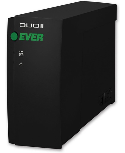 Ever 500VA UPS Duo II 500VA 4AC outlet(s) Toren Zwart UPS