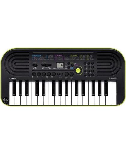 Casio SA-46 127keys Zwart, Groen MIDI toetsenbord