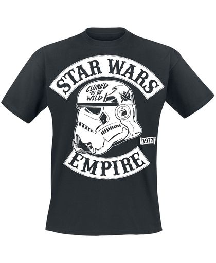 Star Wars Cloned To Be Wild Stormtrooper T-shirt zwart
