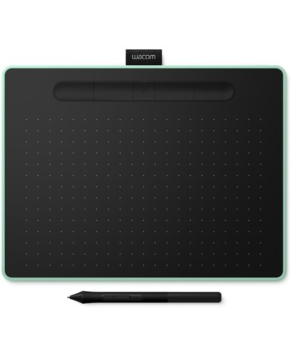 Wacom Intuos M Bluetooth 2540lpi 216 x 135mm USB/Bluetooth Zwart, Groen grafische tablet