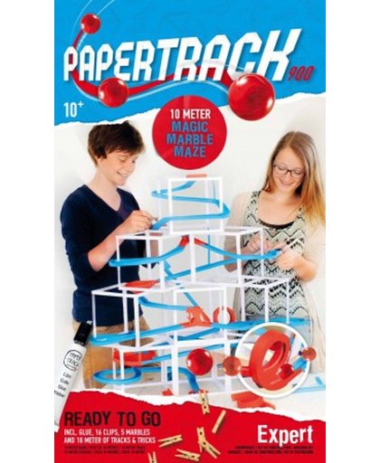 Papertrack Knikkerbaan van papier 900