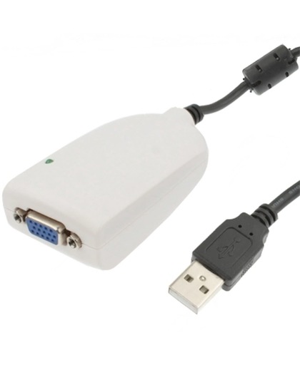 USB naar VGA Multi-Monitor / Multi-Display Adapter, USB 2.0 Externe grafische kaart