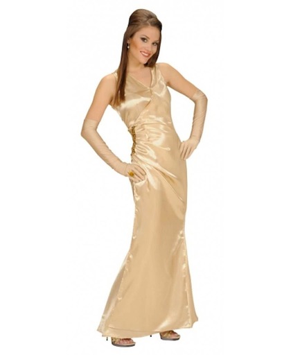 Gouden jurk voor dames M