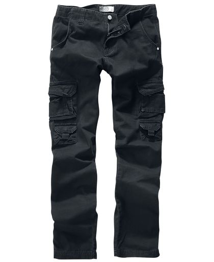 R.E.D. by EMP Army Vintage Trousers Broek zwart