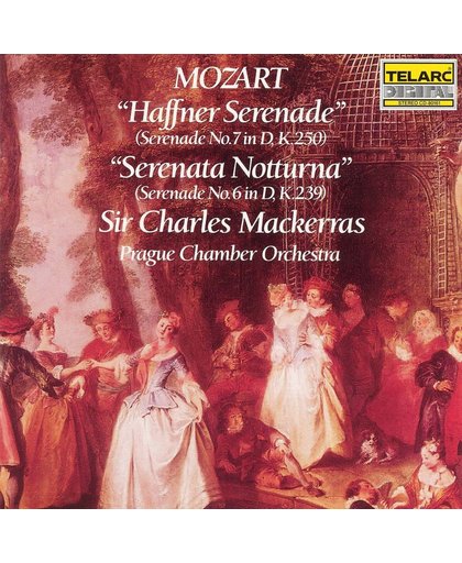 Mozart: Haffner Serenade, Serenade Notturna / Mackerras