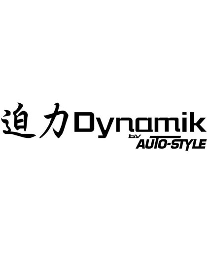 Autostyle Autosticker Dynamik By Autostyle 15 Cm Zilver
