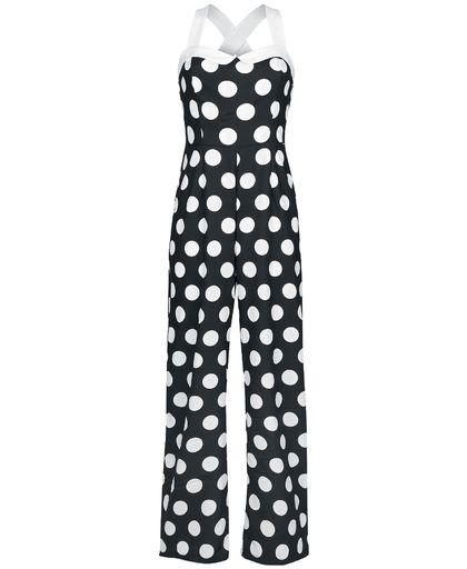 Banned Dotty About You Overall zwart