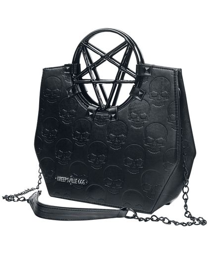 Kreepsville 666 Pentagram Bag Handtas zwart
