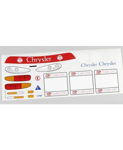 Stickers, (Chrysler Viper Team), Set