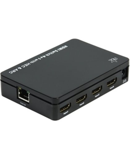 4-poorts HDMI switch