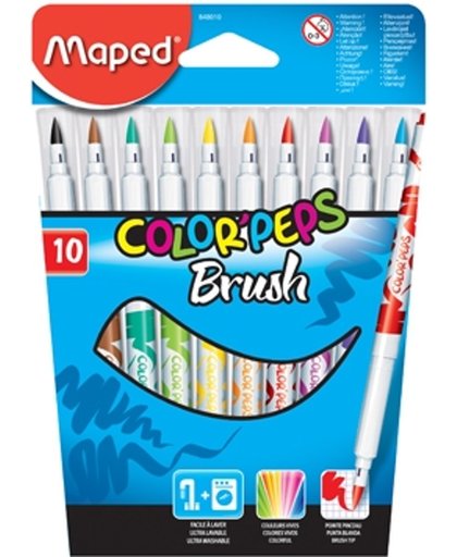 Maped Color'peps Brush-stiften voor handlettering en kleuren