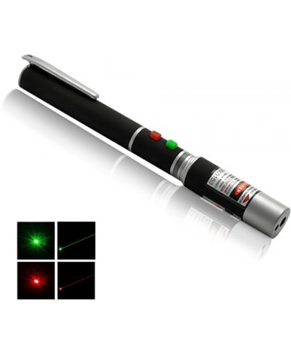 Groene & rode laserpen XL - nieuwe versie!