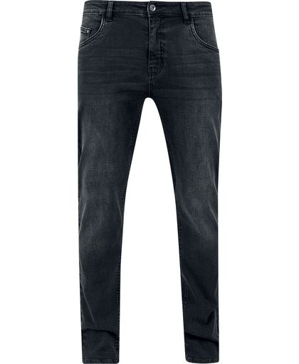 Urban Classics Stretch Jeans Jeans zwart