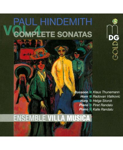 Hindemith: Complete Sonatas Vol 4 / Ensemble Villa Musica
