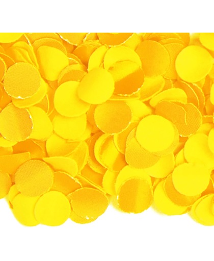 Luxe confetti 1 kilo kleur geel