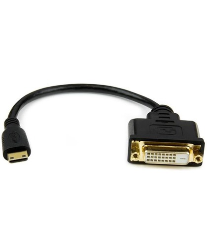 StarTech.com Mini HDMI-naar-DVI-D-adapter M/F 20 cm