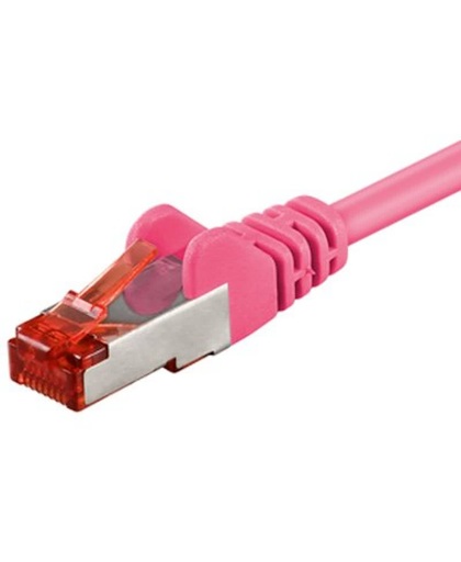 Geen 111474 - Cat 6 UTP-kabel - RJ45 - 1.5 m - roze