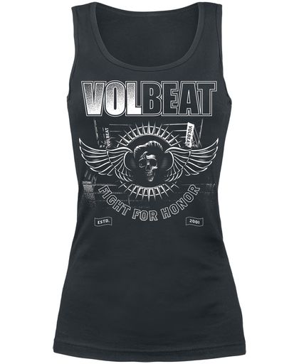 Volbeat Fight For Honor Girls top zwart