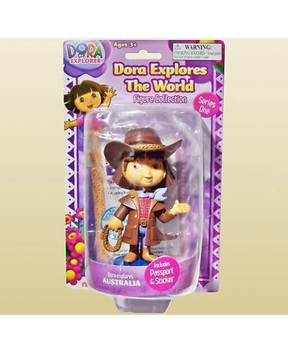 Dora The Explorer - Dora verkent de wereld Figuur Collectie: AUSTRALIE