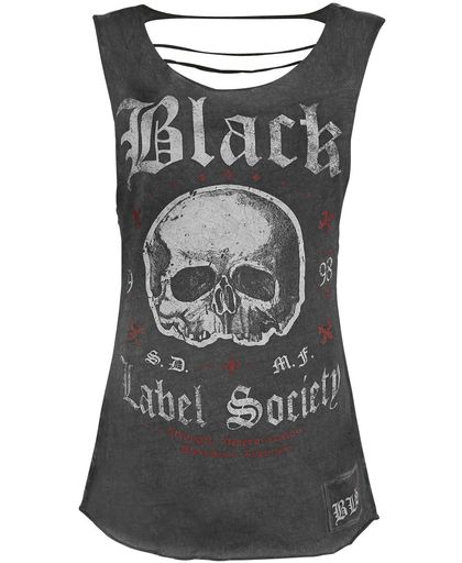 Black Label Society EMP Signature Collection Girls top grijs