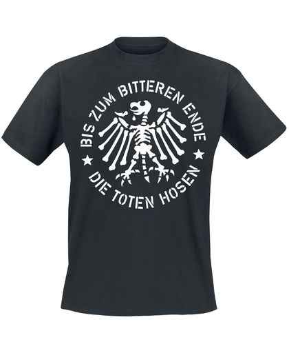 Toten Hosen, Die Bis zum bitteren Ende T-shirt zwart