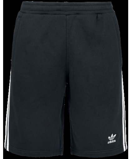 Adidas 3-Stripes Short Broek (kort) zwart-wit