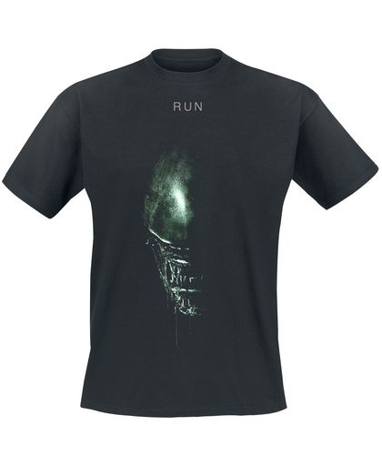 Alien Run T-shirt zwart