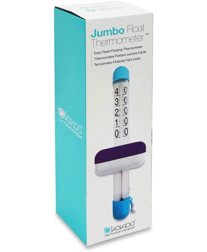 Kokido Jumbo Drijvende Thermometer - Blauw/Paars
