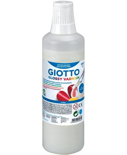 5x Giotto Glossy vernis, flacon van 500 ml