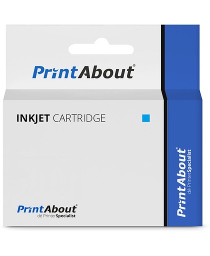 PrintAbout - Inktcartridge / Alternatief voor de Lexmark 14N1069E (nr. 100XL) / Cyaan
