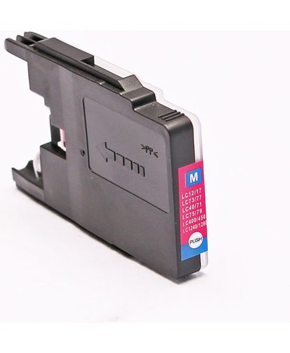 Toners-kopen.nl Brother LC-3213M magenta alternatief - compatible inkt cartridge voor Brother LC3213 magenta