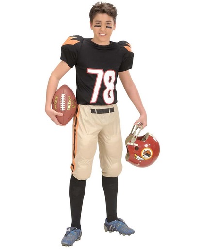 Amerikaans football speler pak voor jongens  - Verkleedkleding - 146/152