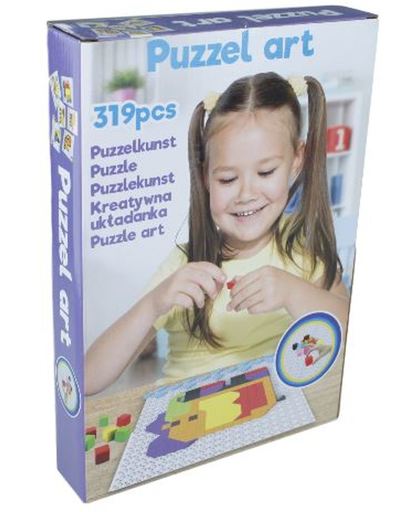 Puzzel art/ kunst - 319 stukjes - Mulicolor