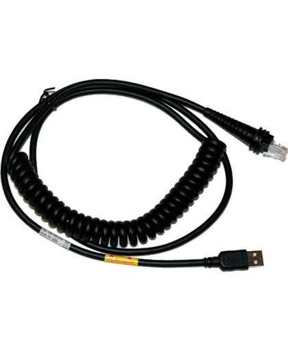 Honeywell STD Cable 5m USB A Mannelijk Vrouwelijk Zwart USB-kabel
