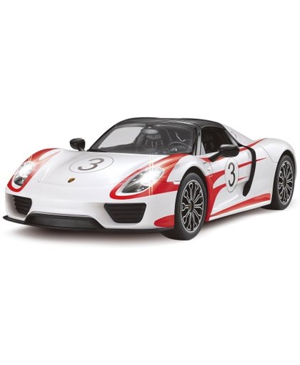 Jamara Porsche 918 Spyder Race Performance - Bestuurbare auto - Wit