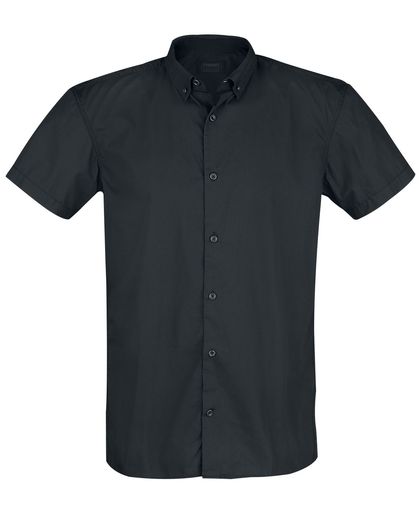 Produkt Sharif Poplin Shirt Overhemd zwart
