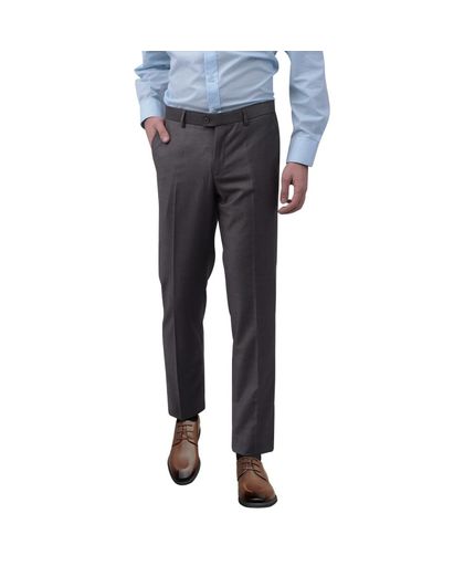 vidaXL Men's Dress Pants Grey Size 48